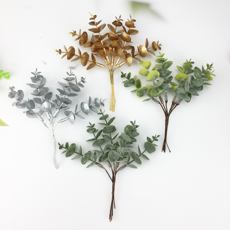 Eucalyptus Preserved - Искусственные пластиковые растения, листья эвкалипта для